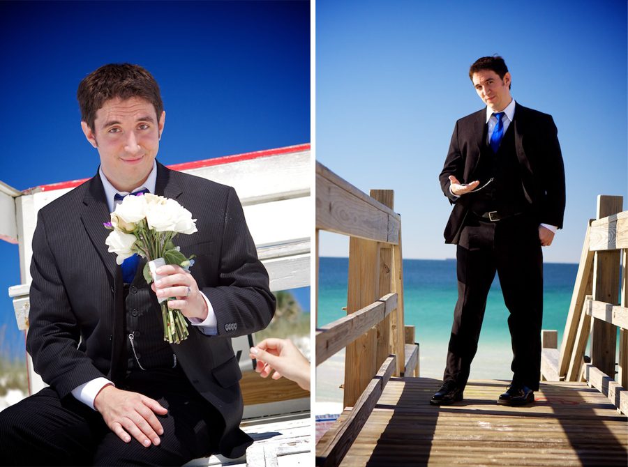 Groom portrait