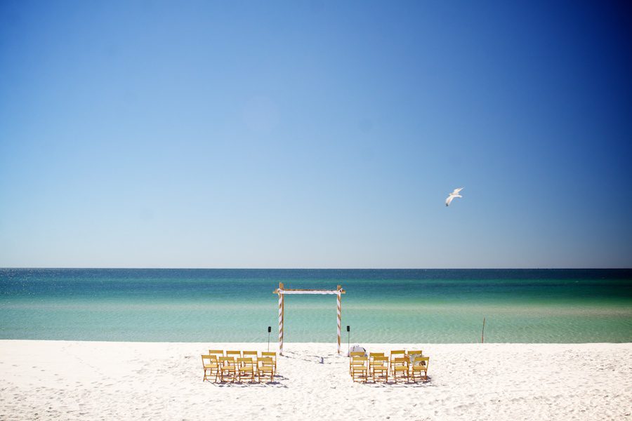 Beach wedding photography destin 1