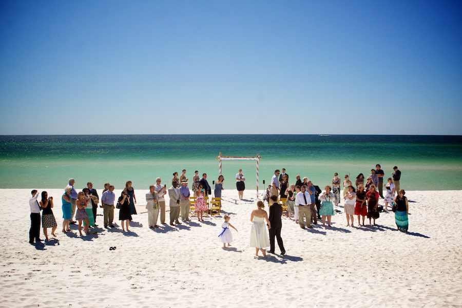 Beach wedding photography destin 4
