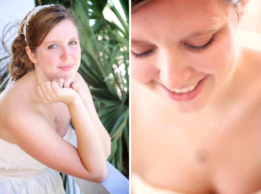 Bride portrait desting