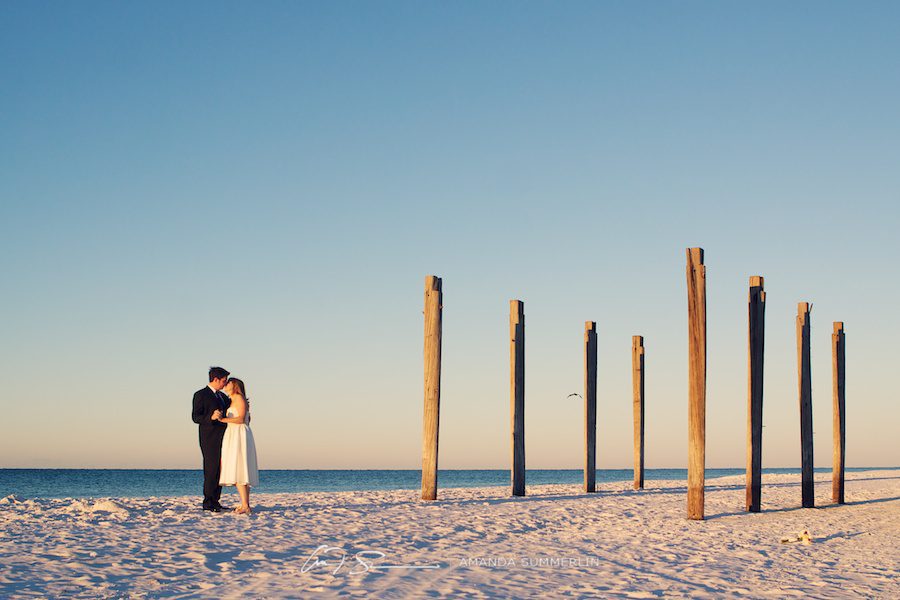 Destin beach wedding day after session 3
