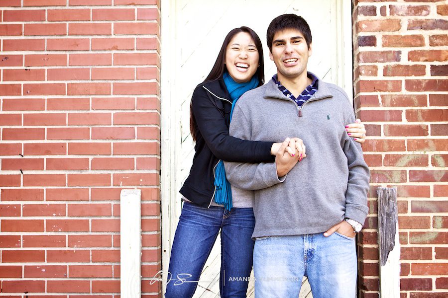 Lawrenceville square engagement session 15