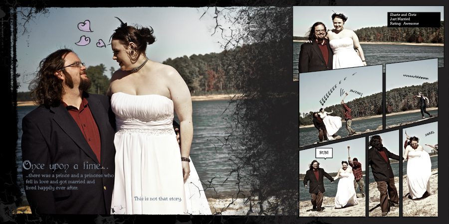 trash the dress zombie comic