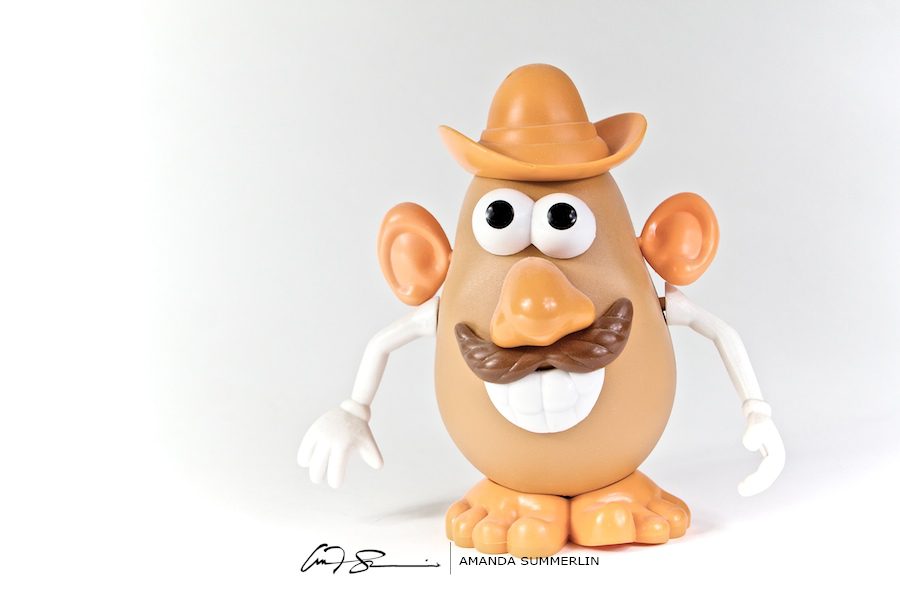 photo of mr. potato head toy