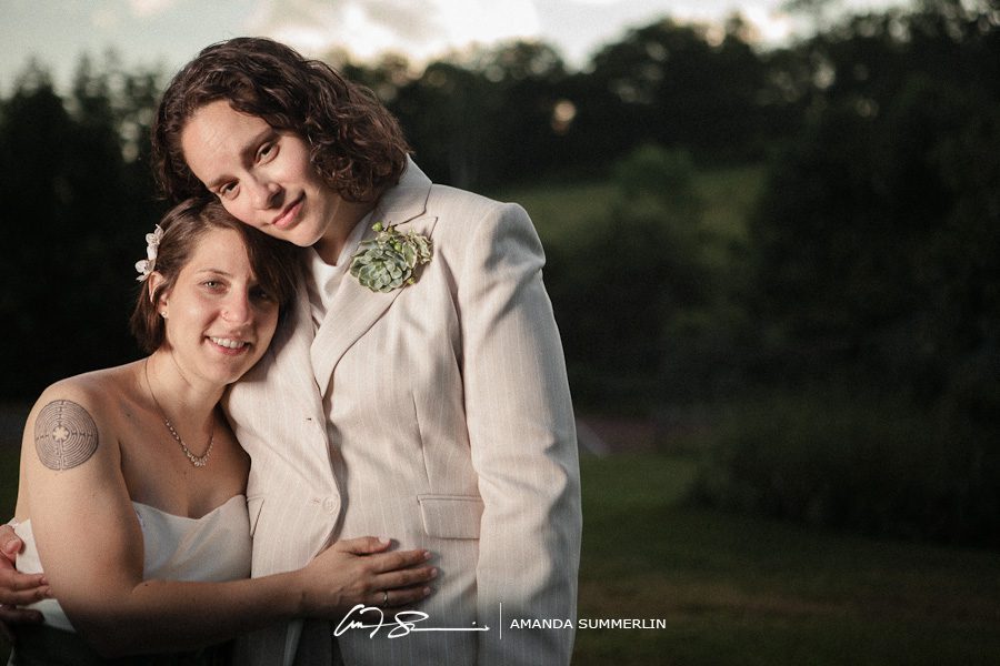 lgbt lesbian wedding couple