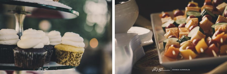 Lesbian wedding reception food