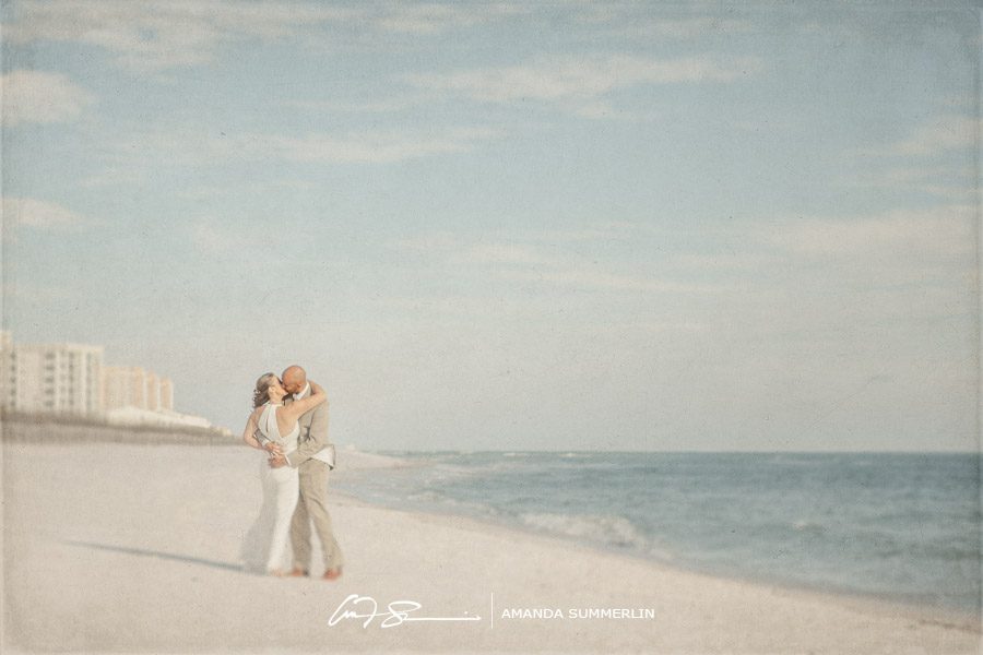 Florida destination beach wedding