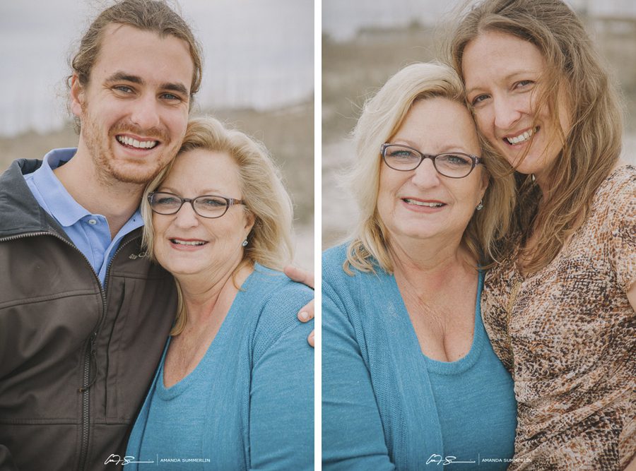 Portraits with mom