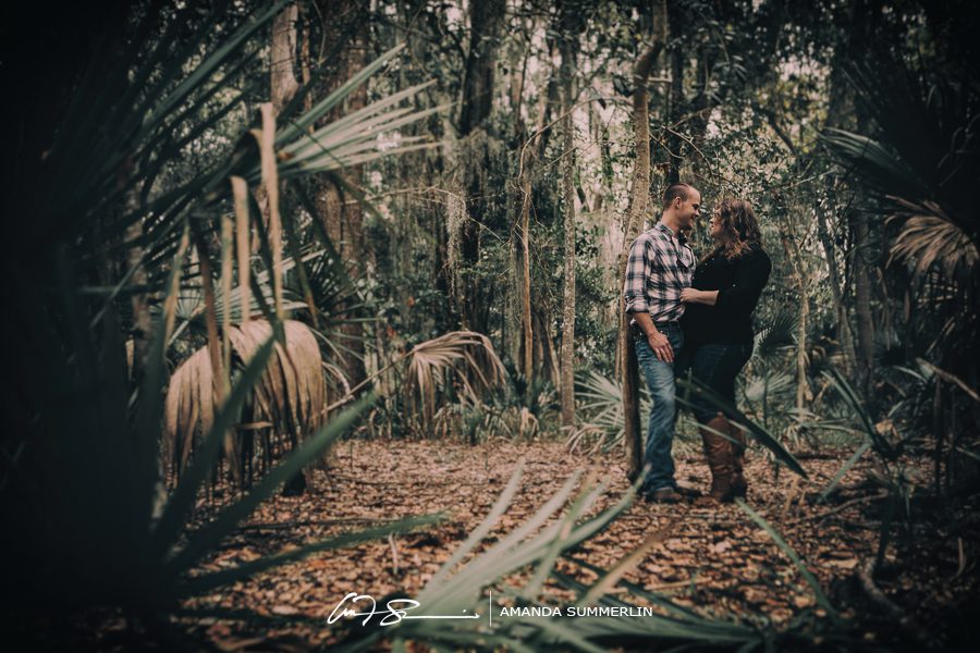 Engagement photo session at Wormsloe Historic Site in Savannah