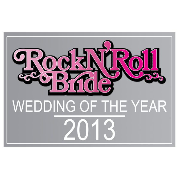 wedding of the year for rock n roll bride