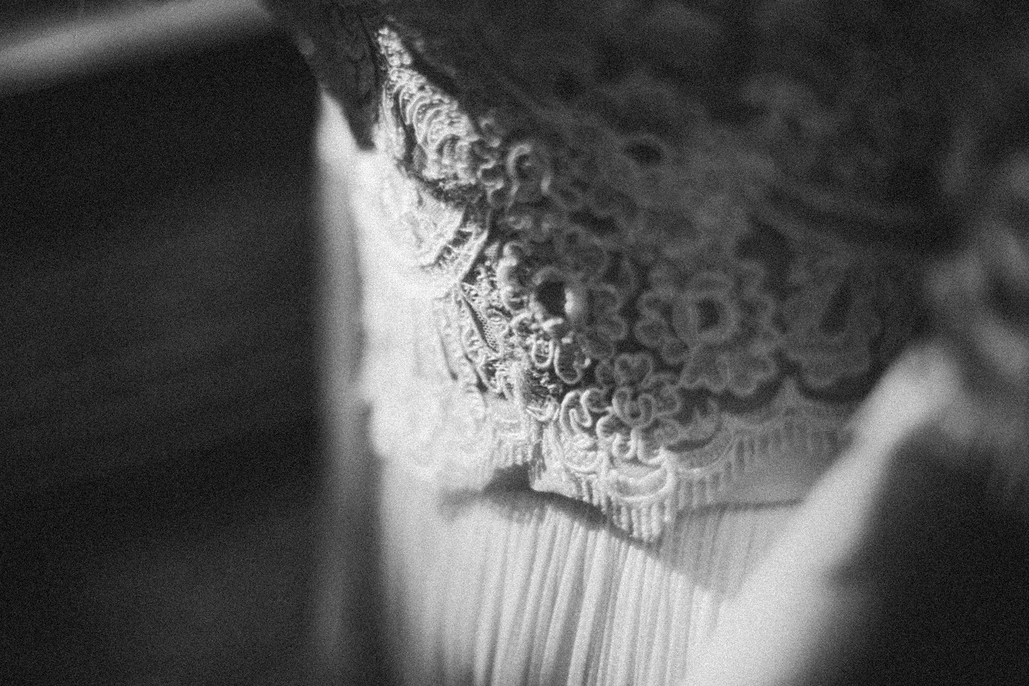Big Sur Wedding Dress Detail